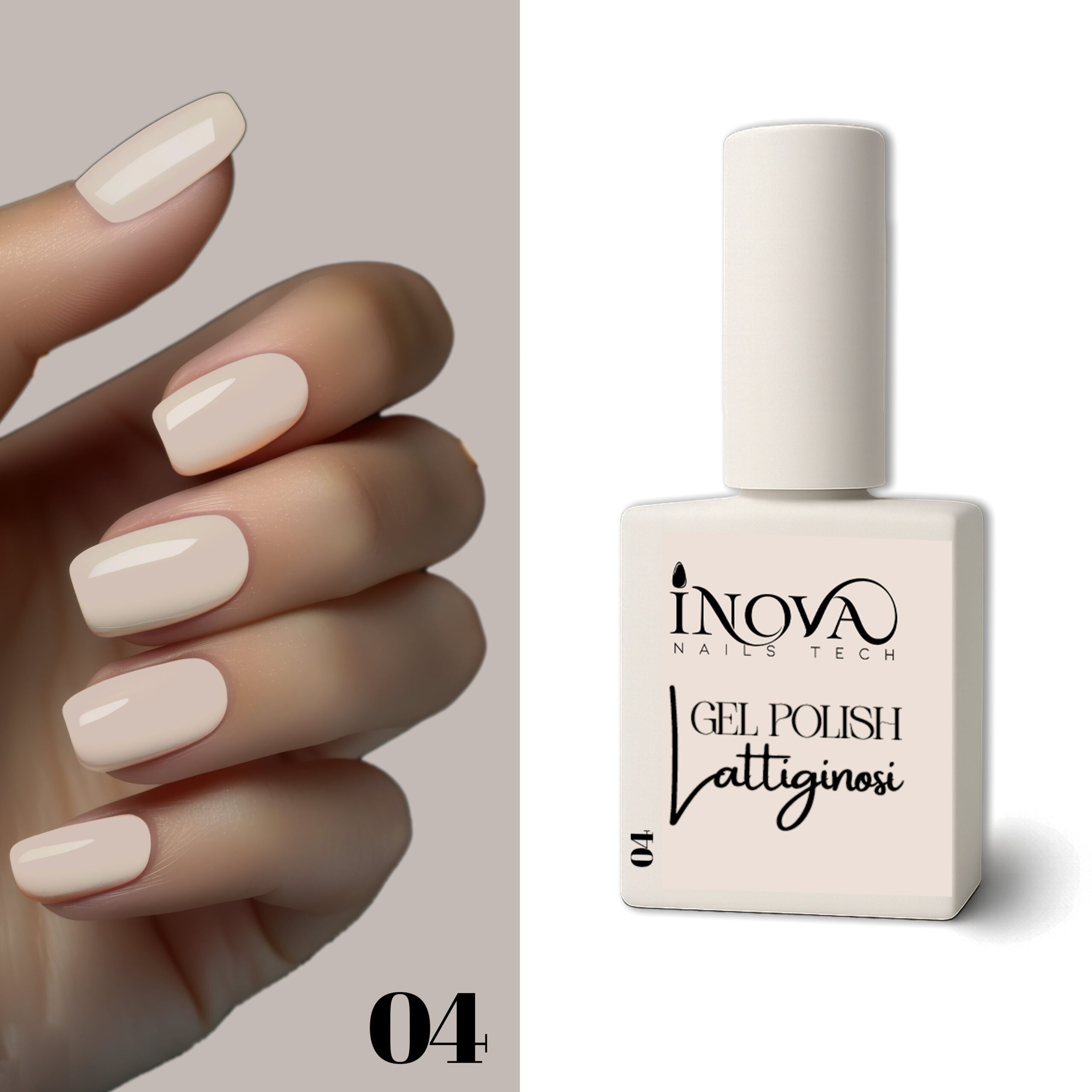 GEL POLISH LATTIGINOSO 04