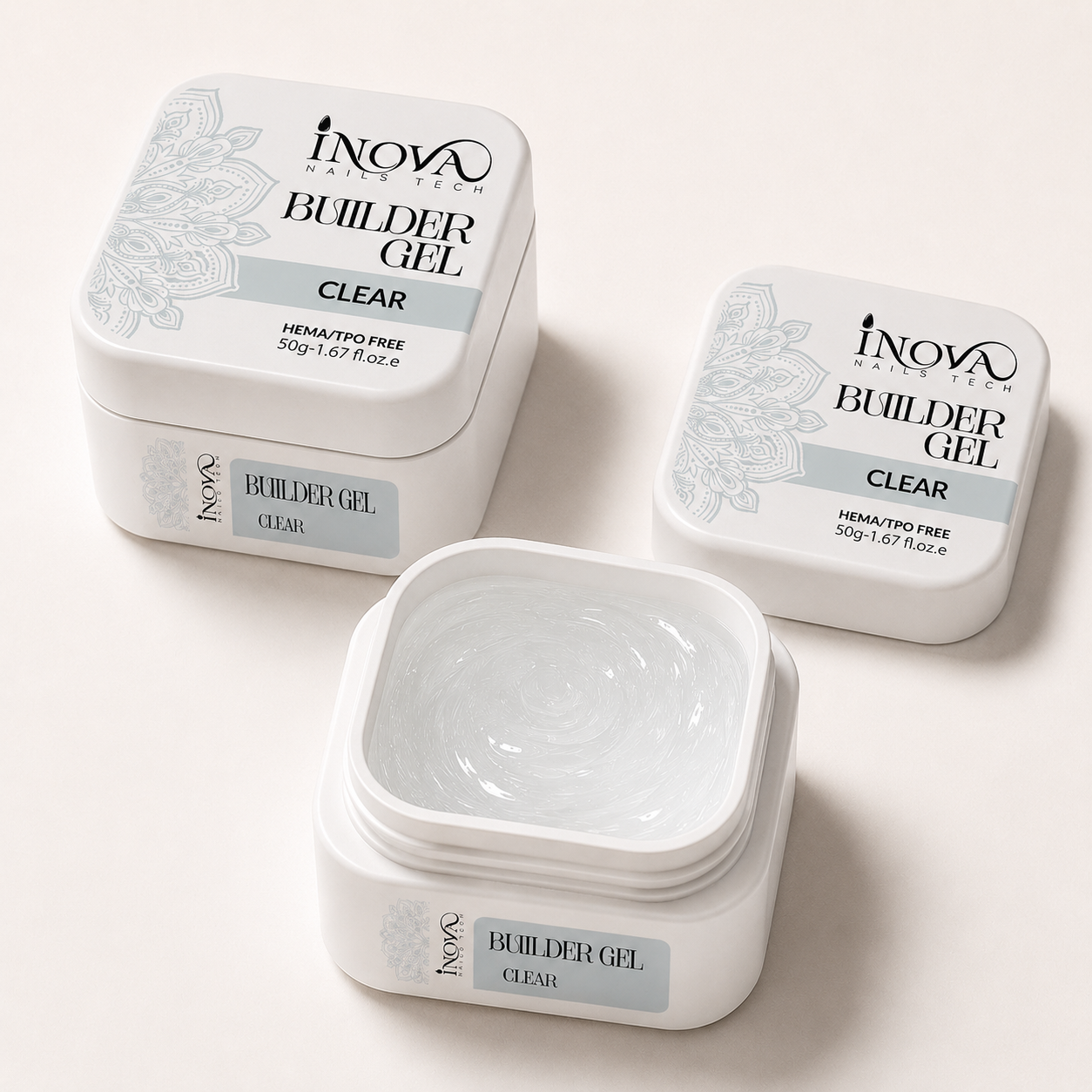 BUILDER GEL CLEAR - AUTO 50 GR
