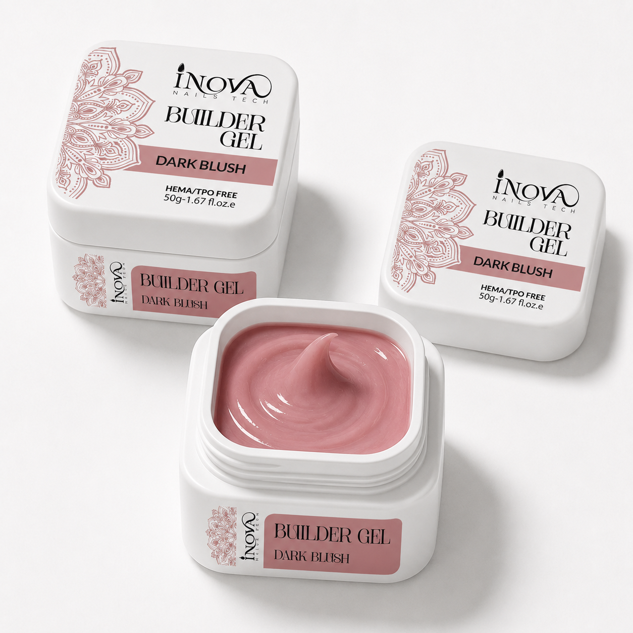 BUILDER GEL DARK BLUSH - AUTO 50 GR