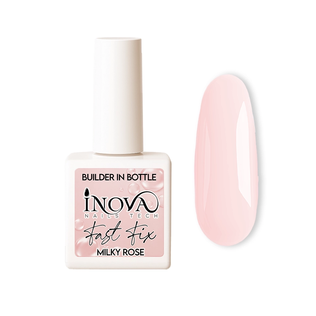 Builder Gel FAST FIX in Bottiglia (12 ml) - MILKY ROSE