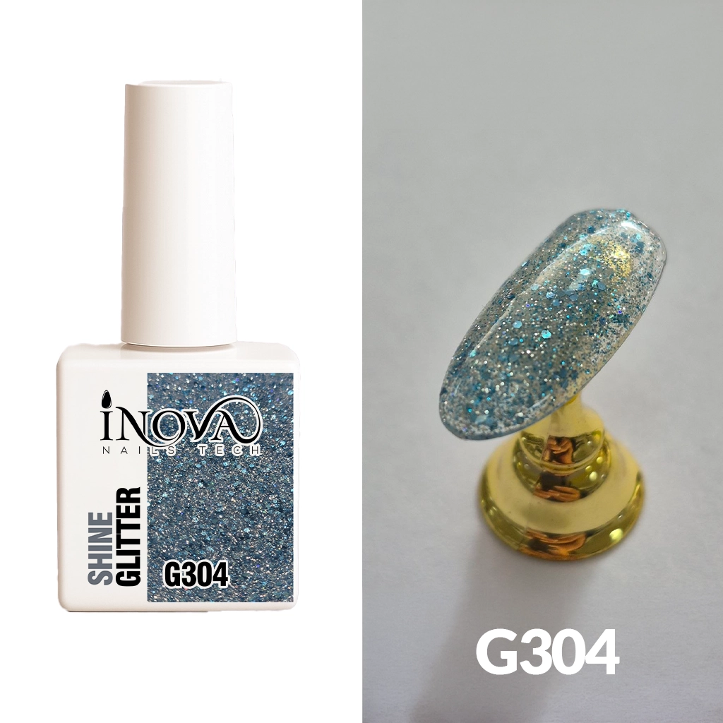 Gel Polish GLITTER 304