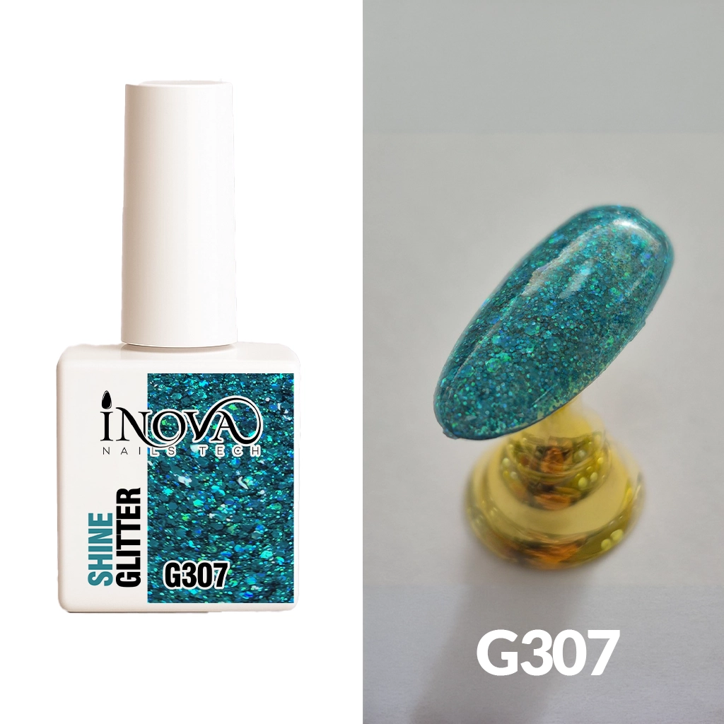 Gel Polish GLITTER 307