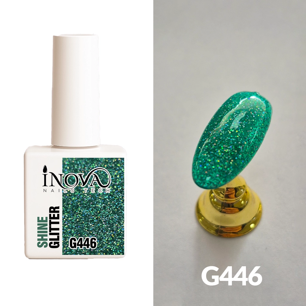 Gel Polish GLITTER 446