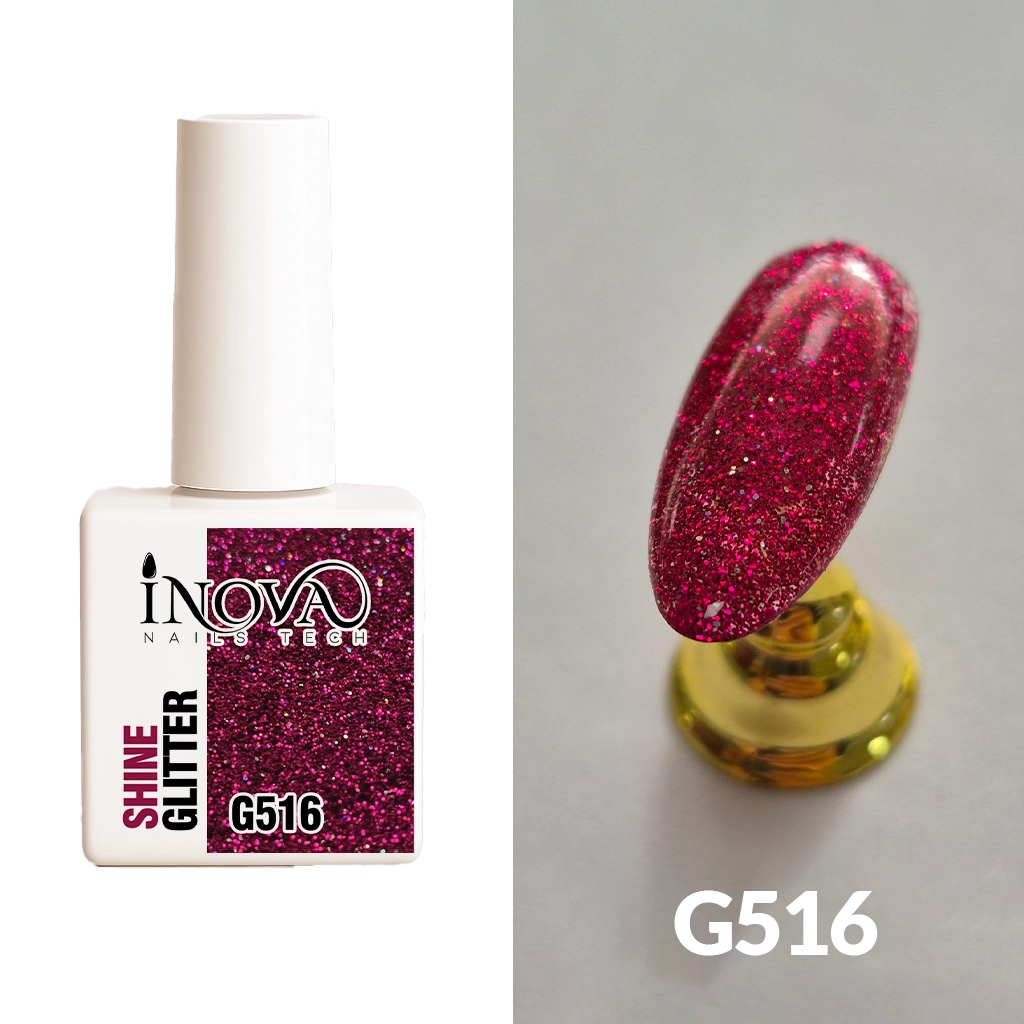 Gel Polish GLITTER 516