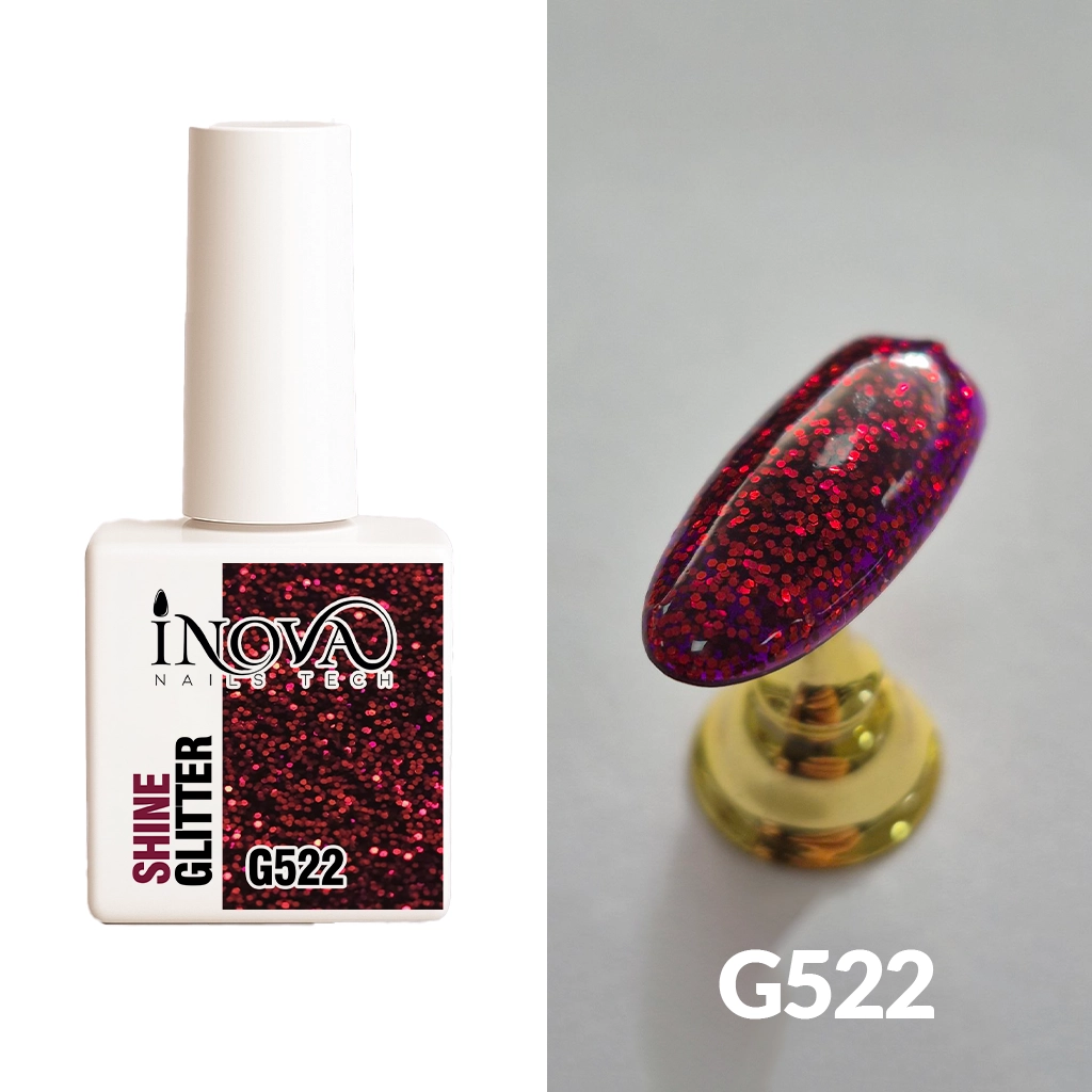 Gel Polish GLITTER 522