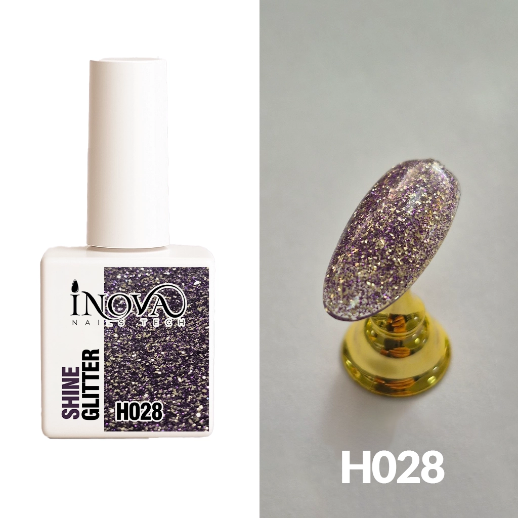Gel Polish GLITTER H028