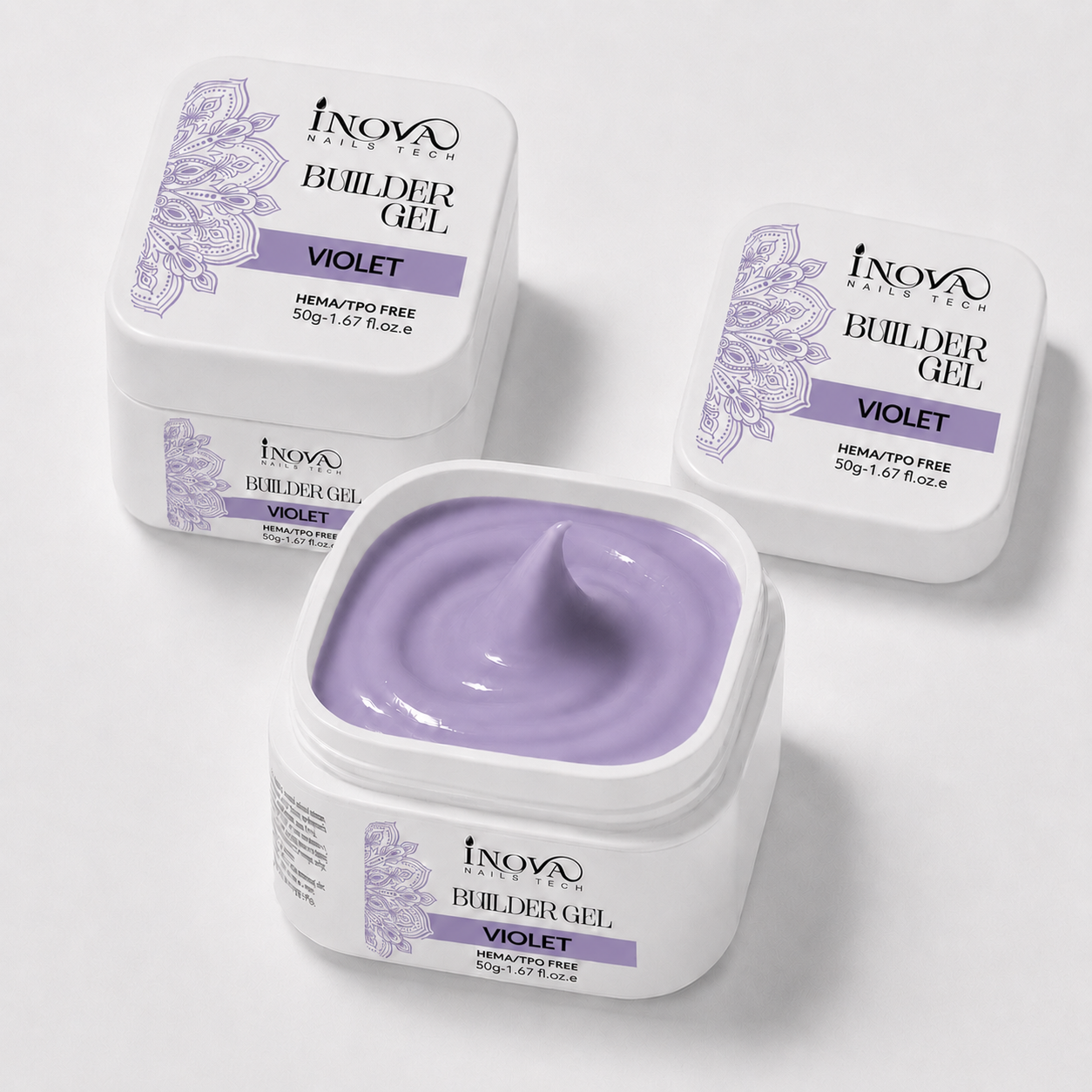 BUILDER GEL VIOLET - AUTO 50 GR